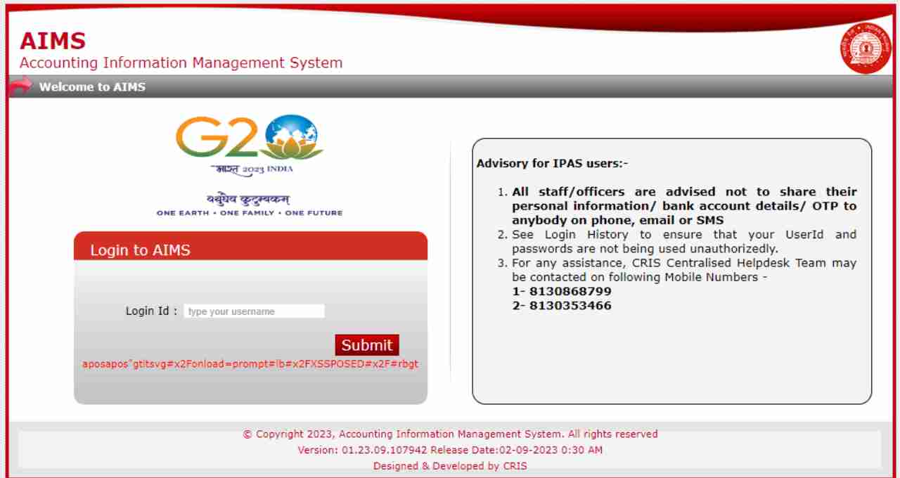 AIMS Portal : Indian Railway Salary Slip, RESS Registration & Login, Mobile App