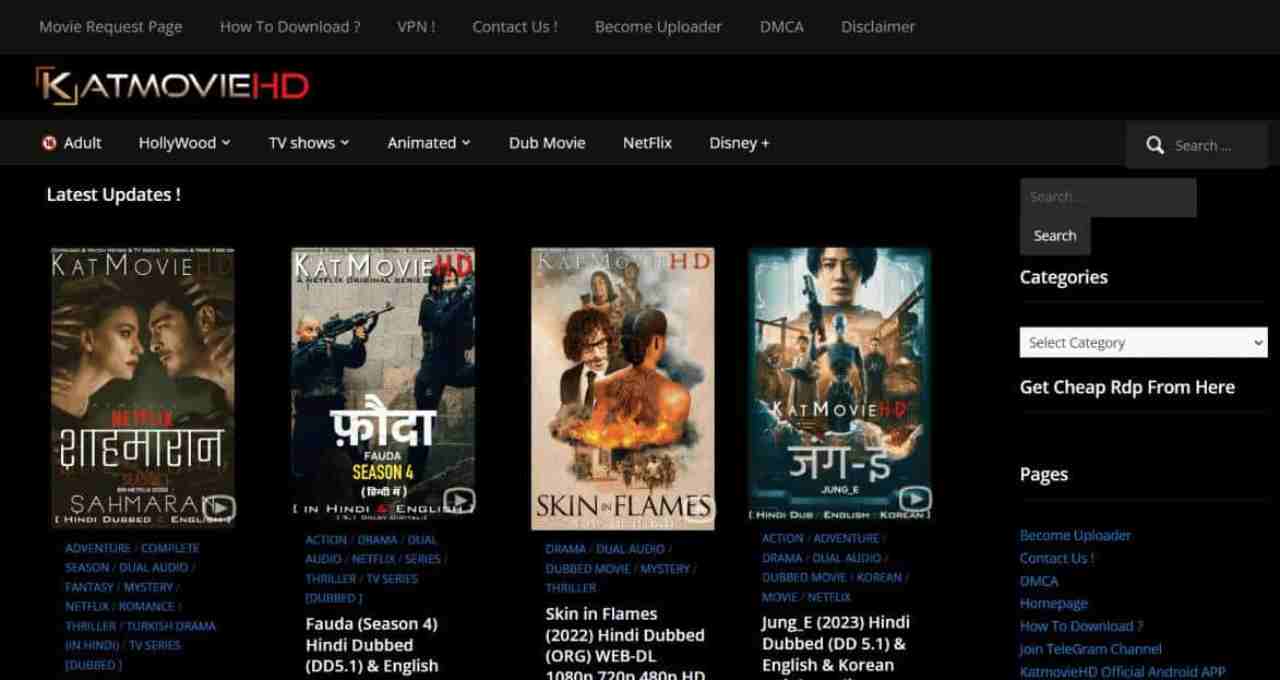 KatmovieHD 2023 – Latest Bollywood Hindi Movies Download