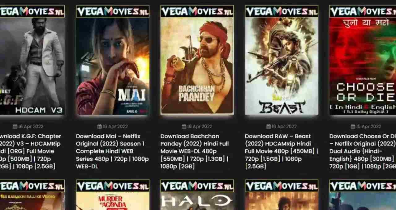 VegaMovies: A Popular Pirate Website for Downloading Movies and TV Shows