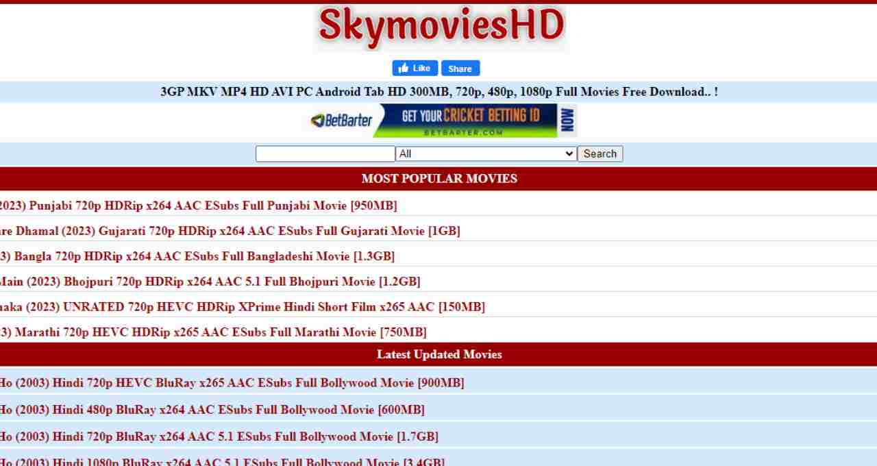 SkymoviesHD 2023 Download Latest Hollywood and Bollywood Movies skymovieshd.in
